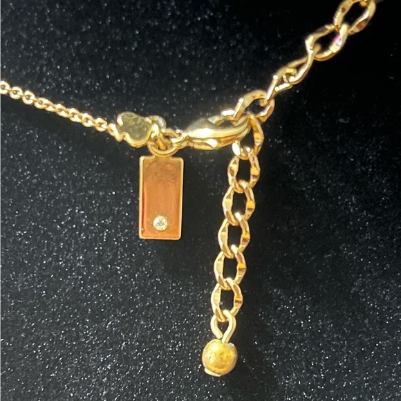 Kate Spade New York Gold and Black Pendant Necklace - Picture 5 of 9